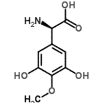 CAS#: 203504-61-4, (2R)-Amino(3,5-Dihydroxy-4-Methoxyphenyl)Acetic Acid