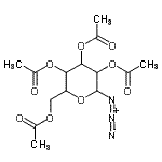 CAS#: 20369-61-3, 2-(Acetoxymethyl)-6-Azidotetrahydro-2H-Pyran-3,4,5-Triyl Triacetate