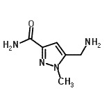 CAS#: 203792-53-4, 5-(Aminomethyl)-1-Methyl-1H-Pyrazole-3-Carboxamide