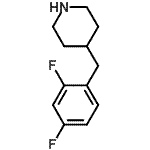 CAS#: 203860-02-0, 4-(2,4-Difluorobenzyl)Piperidine