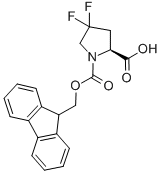 CAS#: 203866-21-1, (2S)-4,4-Difluoro-1,2-Pyrrolidinedicarboxylic Acid 1-(9H-Fluoren-9-Ylmethyl) Ester