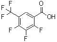 CAS 登录号：203915-94-0， 2,3,4-三氟-5-(三氟甲基)苯甲酸