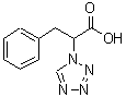 CAS 登录号：204188-85-2， 3-苯基-2-(1H-四唑-1-基)丙酸