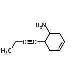 CAS#: 20428-13-1, 6-(1-Butyn-1-Yl)-3-Cyclohexen-1-Amine