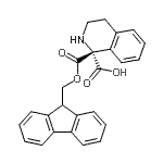 CAS#: 204317-98-6, (1R)-1-[(9H-Fluoren-9-Ylmethoxy)Carbonyl]-1,2,3,4-Tetrahydro-1-Isoquinolinecarboxylic Acid