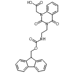 CAS#: 204322-92-9, [3-(2-{[(9H-Fluoren-9-Ylmethoxy)Carbonyl]Amino}Ethyl)-2,4-Dioxo-3,4-Dihydro-1(2H)-Quinazolinyl]Acetic Acid