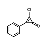 CAS 登录号：20434-13-3， 2-氯-3-苯基-2-环丙烯-1-酮
