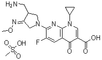 CAS#: 204519-65-3, Gemifloxacin mesylate