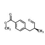 CAS 登录号：204587-79-1， 甲基4-[(2S)-2-甲基-3-氧代丙基]苯甲酸酯