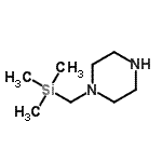 CAS#: 20493-91-8, 1-[(Trimethylsilyl)Methyl]Piperazine