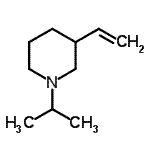 CAS 登录号：204975-50-8， 1-异丙基-3-乙烯基哌啶