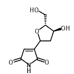 CAS 登录号:205052-56-8, (1Xi)-1,4-脱水-2-脱氧-1-(2,5-二氧代-2,5-二氢-1H-吡咯-3-基)-D-赤式-戊糖醇