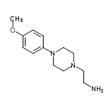 CAS 登录号：20529-26-4， 2-[4-(4-甲氧基苯基)-1-哌嗪基]乙胺