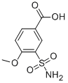 CAS#: 20532-06-3, 3-(Aminosulfonyl)-4-Methoxybenzoic Acid