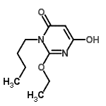 CAS 登录号：205440-30-8， 3-丁基-2-乙氧基-6-羟基-4(3H)-嘧啶酮