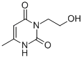 CAS 登录号：20551-25-1， 3-(2-羟基乙基)-6-甲基-2,4(1H,3H)-嘧啶二酮
