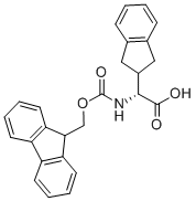 CAS#: 205526-40-5, (alphaR)-alpha-[[(9H-Fluoren-9-Ylmethoxy)Carbonyl]Amino]-2,3-Dihydro-1H-Indene-2-Acetic Acid