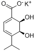 CAS 登录号：205652-50-2， (5S,6R)-5,6-二羟基-4-丙-2-基环己-1,3-二烯-1-羧酸根