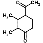 CAS#: 205674-15-3, 4-Acetyl-2,3-Dimethylcyclohexanone