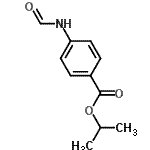 CAS 登录号：205810-19-1， 异丙基4-甲酰氨基苯甲酸酯