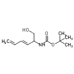 CAS#: 205824-60-8, 2-Methyl-2-Propanyl [(3E)-1-Hydroxy-3,5-Hexadien-2-Yl]Carbamate