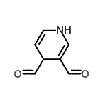 CAS#: 205880-42-8, 1,4-Dihydro-3,4-Pyridinedicarbaldehyde