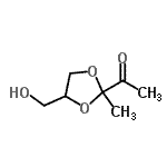 CAS#: 205925-91-3, 1-[4-(Hydroxymethyl)-2-Methyl-1,3-Dioxolan-2-Yl]Ethanone