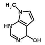 CAS 登录号：205926-69-8， 7-甲基-4,7-二氢-1H-吡咯并[2,3-d]嘧啶-4-醇