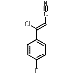 CAS#: 205984-77-6, (2Z)-3-Chloro-3-(4-Fluorophenyl)Acrylonitrile