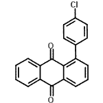 CAS 登录号：20600-81-1， 1-(4-氯苯基)-9,10-蒽醌