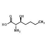 CAS#: 206191-54-0, (2S,3S)-2-Amino-3-Hydroxyheptanoic Acid