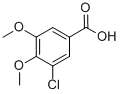 CAS#: 20624-87-7, 3-Chloro-4,5-Dimethoxybenzoic Acid