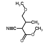 CAS#: 206271-46-7, Methyl 2-Cyano-4-Methoxy-3-Methylbutanoate