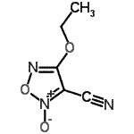 CAS 登录号：206354-85-0， 4-乙氧基-1,2,5-恶二唑-3-甲腈2-氧化物