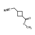 CAS#: 206445-58-1, Methyl 3-(Cyanomethyl)Cyclobutanecarboxylate