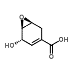 CAS#: 206537-16-8, (1S,5S,6R)-5-Hydroxy-7-Oxabicyclo[4.1.0]Hept-3-Ene-3-Carboxylic Acid