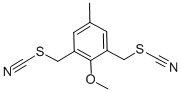 CAS#: 206559-38-8, Thiocyanic Acid (2-Methoxy-5-Methyl-1,3-Phenylene)Bis(Methylene) Ester