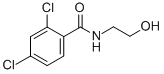 CAS 登录号：20656-08-0， 2,4-二氯-N-(2-羟基乙基)苯甲酰胺