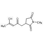 CAS#: 206562-86-9, 3-[(3Z)-4-Hydroxy-2-Oxo-3-Penten-1-Yl]-1-Methyl-2,5-Pyrrolidinedione