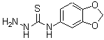 CAS#: 206761-71-9, N-(1,3-Benzodioxol-5-Yl)Hydrazinecarbothioamide