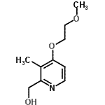 CAS#: 206990-53-6, [4-(2-Methoxyethoxy)-3-Methyl-2-Pyridinyl]Methanol
