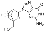 CAS 登录号：207131-16-6， 2-O,4-C-亚甲基鸟苷