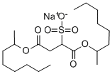 CAS#: 20727-33-7, Sodium 1,4-Bis(1-Methylheptyl) 2-Sulphonatosuccinate