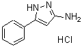 CAS#: 20737-62-6, 5-Phenyl-1H-Pyrazol-3-Amine Hydrochloride (1:1)