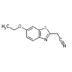 CAS#: 207400-12-2, (6-Ethoxy-1,3-Benzothiazol-2-Yl)Acetonitrile