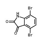 CAS#: 20780-89-6, 4,7-dibromoindoline-2,3-dione