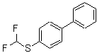 CAS 登录号：207974-77-4， 4-[(二氟甲基)硫基]联苯