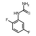 CAS#: 207981-44-0, 1-(2,5-Difluorophenyl)Thiourea