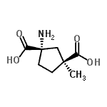 CAS#: 207983-45-7, (1S,3S)-1-Amino-3-Methyl-1,3-Cyclopentanedicarboxylic Acid