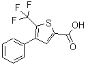 CAS#: 208108-76-3, 4-Phenyl-5-(Trifluoromethyl)-2-Thiophenecarboxylic Acid